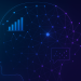 Ilustración digital de un perfil humano con nodos conectados y gráficos, representando el análisis emocional con inteligencia artificial en RESET COSTOS
