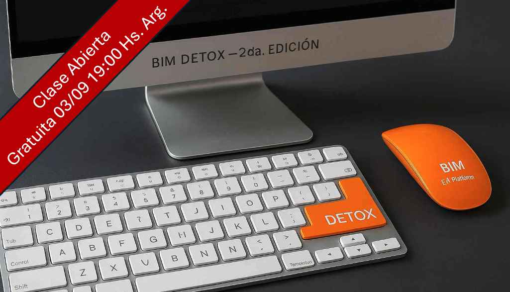 BIM DETOX – Formación BIM Sincrónica con Hector Miller #BIM #BimDetox