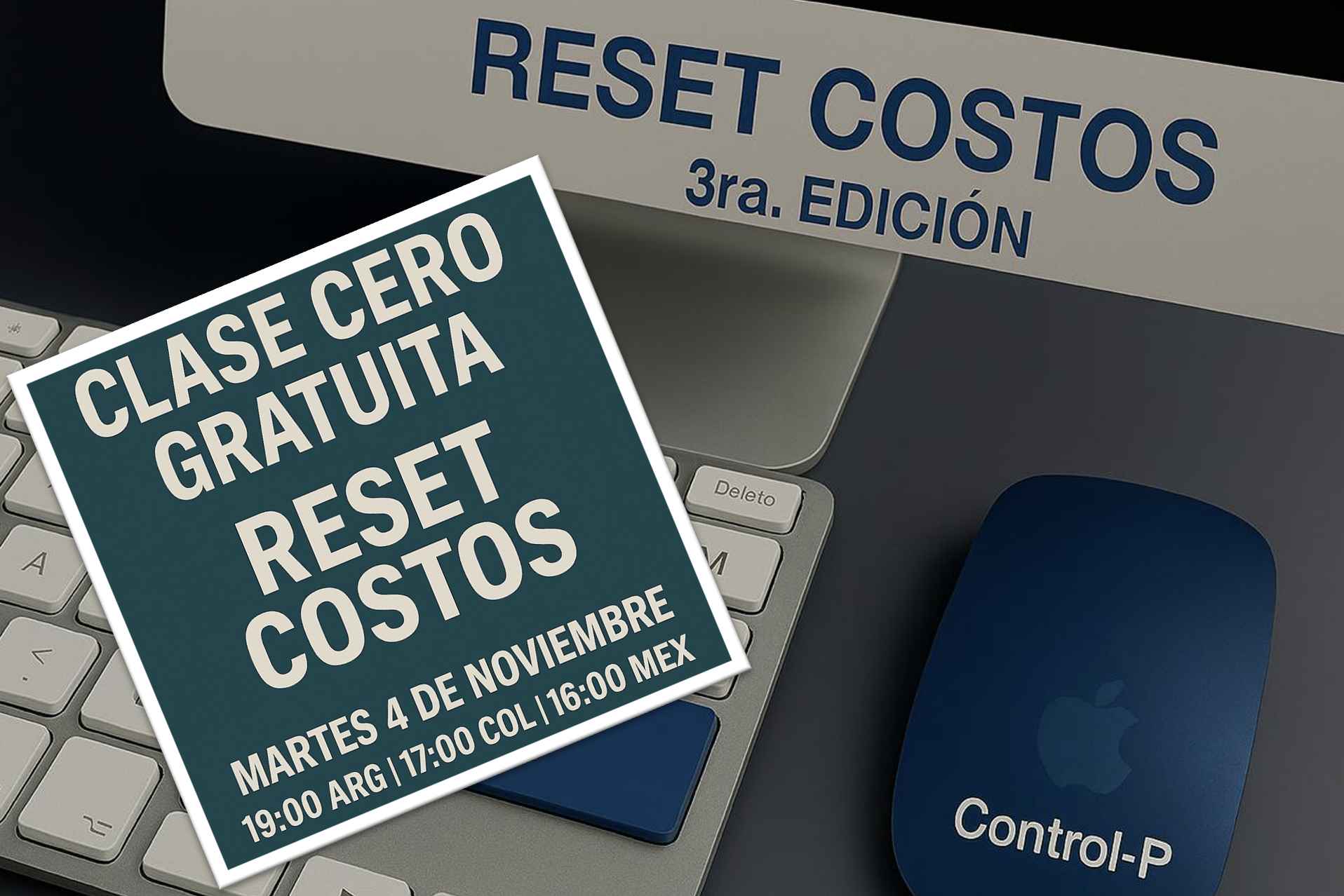 RESET COSTOS  3ra Edicion – De los Costos al ROI y al Flujo: Estrategias Radicales para Arquitectura y Construcción