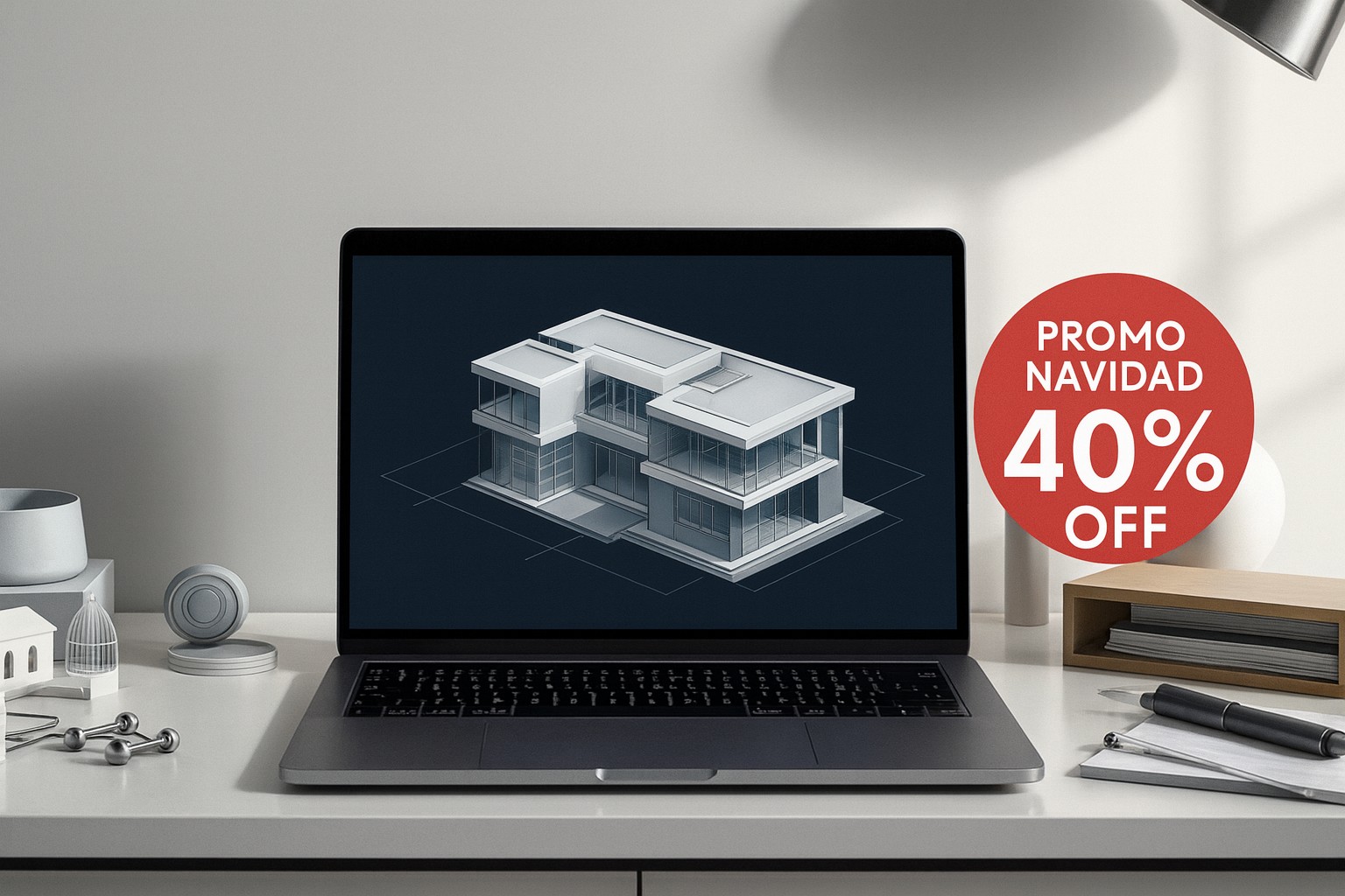 Suscripción Trimestral + Template BIM Profesional 10 Plantas – Promo Navidad 40% Off