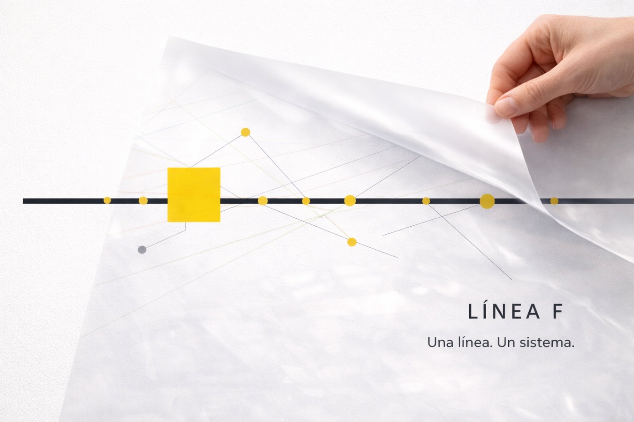 Línea F: 11 estaciones de metro, una sola lógica de diseño y una sola estrategia de información