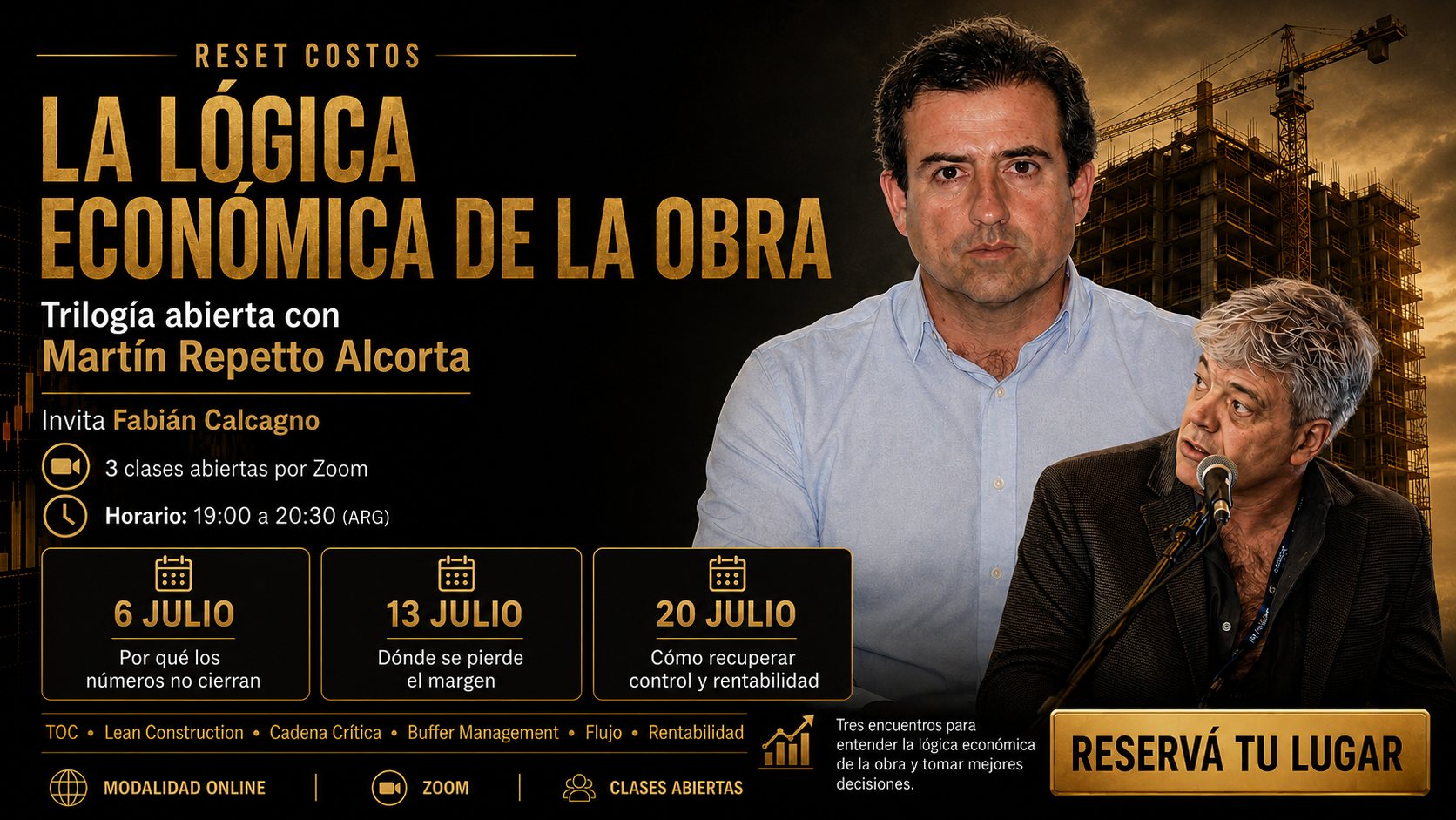 Trilogía Abierta – La Lógica Económica de la Obra – Reset Costos