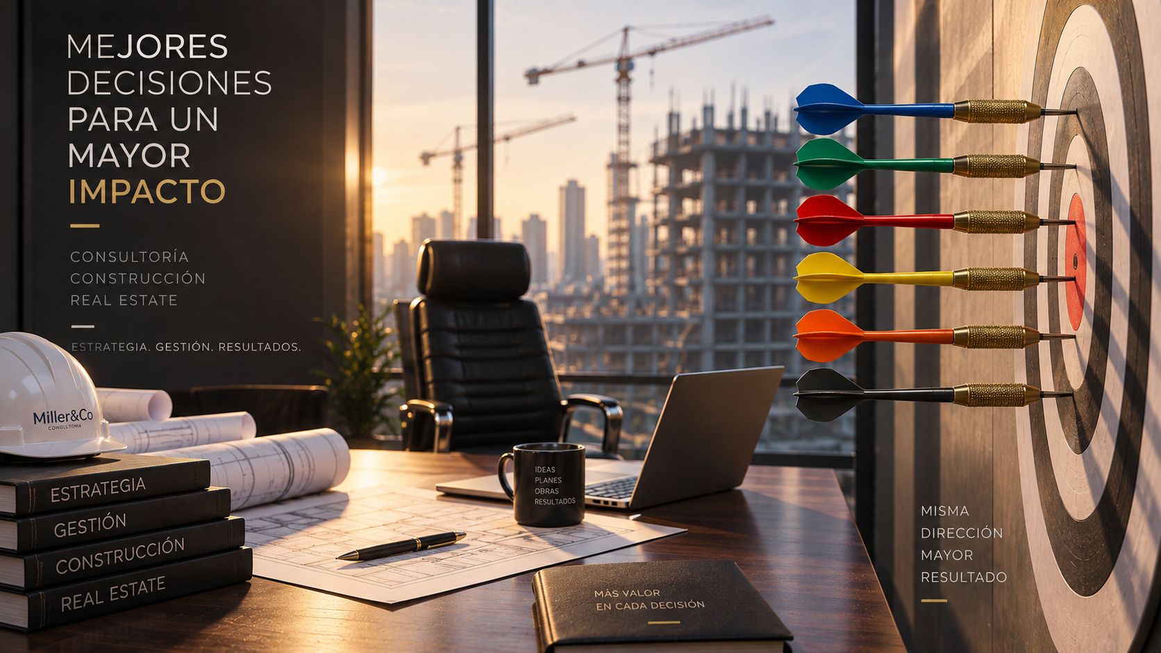 Acompañamiento directivo para Estudios y Empresas de Construcción y Real Estate